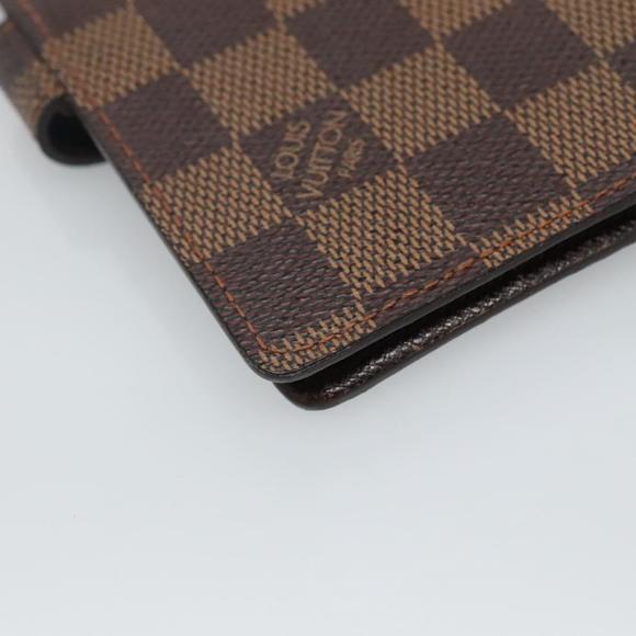 LOUIS VUITTON Damier Ebene Agenda PM Day Planner Cover R20700 LV Auth ac3544 - Picture 16 of 16